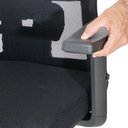 Ver imagem 5 de Cadeira de Escritório Diretor Executiva Flex Mesh Waw Design Base Giratória Braço e Altura Ajust