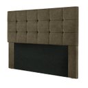 Ver imagem 2 de Cabeceira Julia 1,95 King Size Suede Marrom Chocolate Amassado - Star Confort