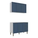 Ver imagem 6 de Armário de Cozinha Americana Modulada 120cm com Balcão para Pia Multimóveis Cr20492