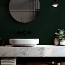 Ver imagem 4 de Papel de Parede Lavavel para Banheiro Cozinha Revestimento Quartzo Verde Guatemala Tacolado 0,58 X 1
