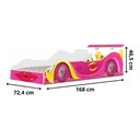 Ver imagem 3 de Cama Infantil Carro Penélope Charmosa Infantil J&A Móveis