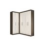 Guarda-Roupa Casal de Canto 6 Portas Star Espresso Móveis - 2