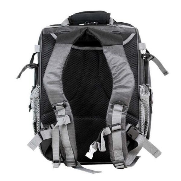 Mochila Sumax Fishing Sm 1203 Preta com 3 Estojos - 3