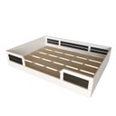Ver imagem 2 de Cama Montessoriana Casal Infantil Lua Branco/Preto