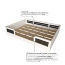 Ver imagem 5 de Cama Montessoriana Casal Infantil Lua Branco/Preto