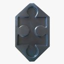 Ver imagem 1 de Forma de Gesso 3d em Abd 2,0 Mm Quebra Cabeça