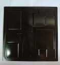 Ver imagem 1 de Molde Modelo Quadrados 38x38 Abs 2mm