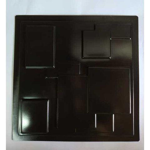 Molde Modelo Quadrados 38X38 Abs 2Mm