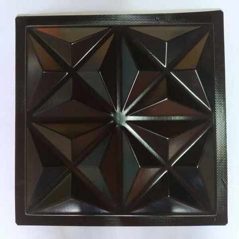 Molde de Abs 2mm para Gesso 3d/cimentícia Mini Estrela 38x38