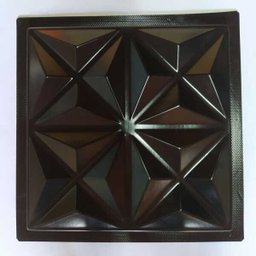 Molde De Abs 2Mm Para Gesso 3D/Cimentícia Mini Estrela 38X38 - 1