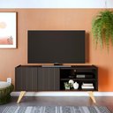 Ver imagem 1 de Rack para TV Space até 50 Polegadas Preto Fosco Colibri Decor