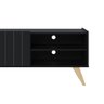 Rack para Tv até 50 Polegadas Space Preto Fosco Colibri Moveis - 9