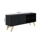 Ver imagem 7 de Rack para TV Space até 50 Polegadas Preto Fosco Colibri Decor