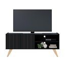 Ver imagem 3 de Rack para Tv até 50 Polegadas Space Preto Fosco Colibri Moveis