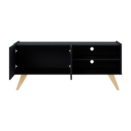 Rack para Tv até 50 Polegadas Space Preto Fosco Colibri Moveis - 7