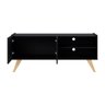 Rack para Tv até 50 Polegadas Space Preto Fosco Colibri Moveis - 7