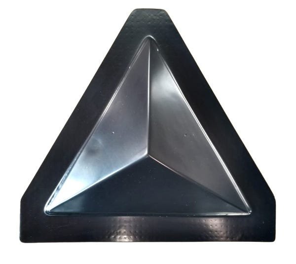Forma De Gesso 3D Abs De 2,0Mm Pirâmide Triangular