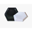Ver imagem 2 de Molde Abs 2mm Placas Gesso 3d E/ou Cimentícia Hexágono Duplo