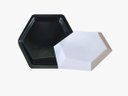 Ver imagem 2 de Molde Abs 2mm Placas Gesso 3d E/ou Cimentícia Hexágono Duplo