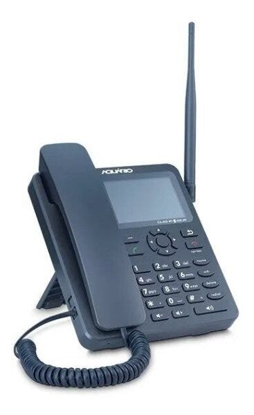 Telefone Celular Fixo Mesa Wifi Ca-42S4G Dual Sim 7 Bandas Aquario - 1