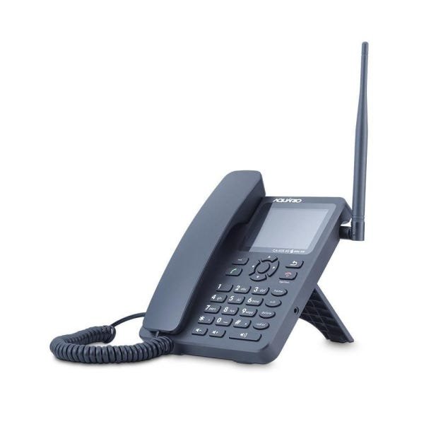 Telefone Celular Fixo Mesa Wifi Ca-42S4G Dual Sim 7 Bandas Aquario - 3