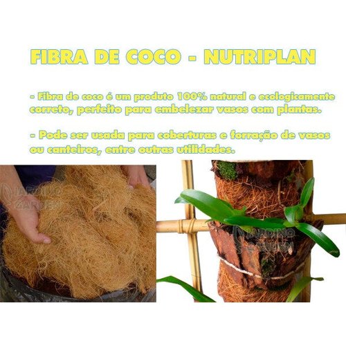 FIBRA DE COCO PURA 200 GR. - SUBSTRATOS