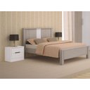 Ver imagem 5 de Mesa Cabeceira Casal S822 C/ 2 Gavetas Branco - Kappesberg