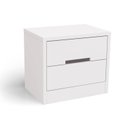 Ver imagem 1 de Mesa Cabeceira Casal S822 C/ 2 Gavetas Branco - Kappesberg