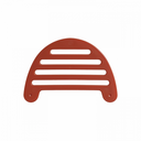 Ver imagem 1 de Passarinheira Plástica Telha Brasilit / Eternit Cerâmica 100 unidades - Gerplast, Opção: Cerâ