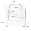 Ver imagem 4 de Poltrona Decorativa Lucy Suede Rose MV Estofados