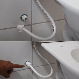 Engate Mangueira Flexível para Banheiro Pia Lavatório 40cm - 5