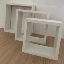 Ver imagem 4 de Nicho Decorativo 100% Mdf Branco com 3 Desmontado - Suprema Móveis
