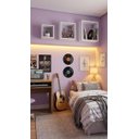 Ver imagem 3 de Nicho Decorativo 100% Mdf Branco com 3 Desmontado - Suprema Móveis