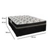 Cama Box Casal Suede + Colchão Ortobom Iso Dupla Face 138x188x60 Cor:preto - 4