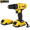 Ver imagem 5 de Parafusadeira Furadeira de Impacto a Bateria 21V Muke Tools com 2 Baterias, 30 Acessórios e Maleta