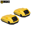 Ver imagem 6 de Parafusadeira Furadeira de Impacto a Bateria 21V Muke Tools com 2 Baterias, 30 Acessórios e Maleta