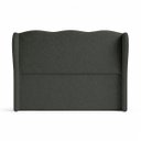 Ver imagem 1 de Cabeceira Cama Box Solteiro 90cm Aurora Estofada Boucle com Sapatas Plásticas Linha Premium
