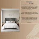 Ver imagem 6 de Cabeceira Cama Box Solteiro 90cm Aurora Estofada Boucle com Sapatas Plásticas Linha Premium