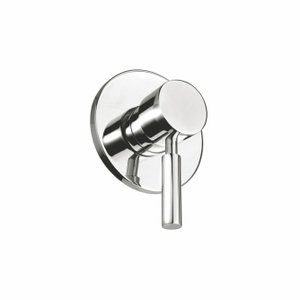 Acabamento Misturador Monocomando Chuveiro Base Deca - Futura Perflex Titânio Futura