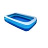 Piscina infantil inflável retangular 400 litros - 1
