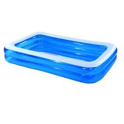 Piscina infantil retangular inflável 400 litros - 1