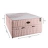 Cama Box Baú com Colchão Casal Molas Ensacadas Viscogel Infinity Firme Carolina Mattress Guild 138x1 - 3