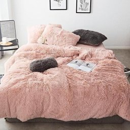 Jogo de Cama Casal Queen 6 Peças com Edredom Pelúcia Rosê - 2