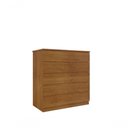 Ver imagem 1 de Cômoda para Quarto Solteiro 5 Gavetas - Premium-cinamomo - Tcil Móveis