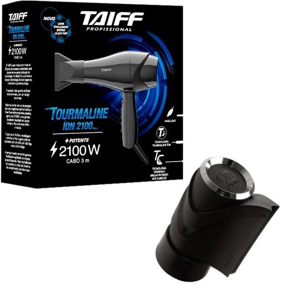 Secador de Cabelo Taiff New Tourmaline Ion 2100W