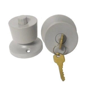 Fechadura Tubular 90 mm Lockwell cor cinza