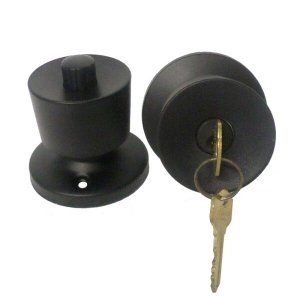 Fechadura Tubular 90 mm Lockwell cor preto