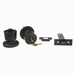 Fechadura Tubular 90 mm Lockwell cor preto - 2