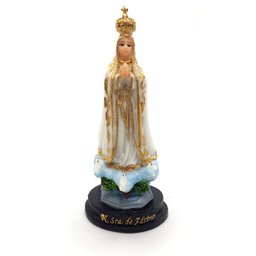 Imagem N. Sra. de Fátima Virgem Maria Estátua 12 cm - 1