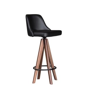 Banqueta Alta Giratória Bq009 Preta Cercatto